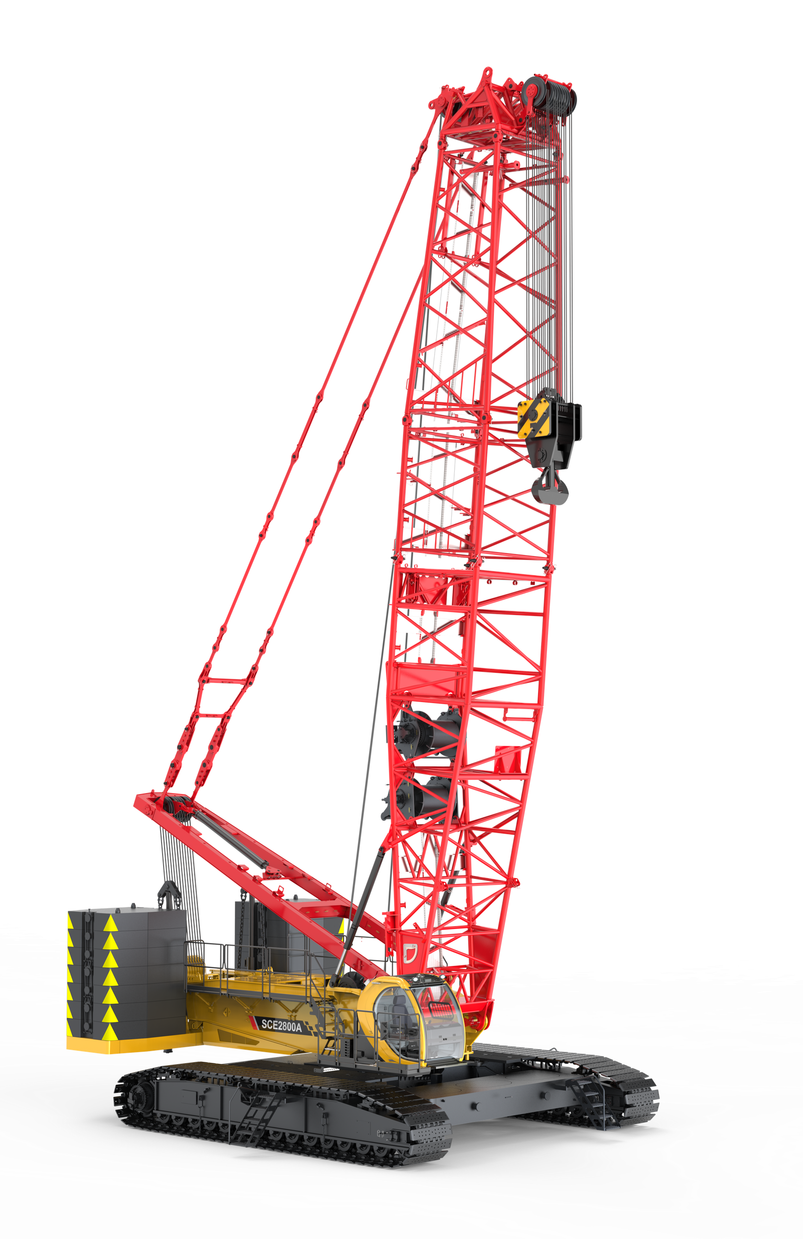 Sany SCE2800A 280t Crawler Crane - Sany Crane